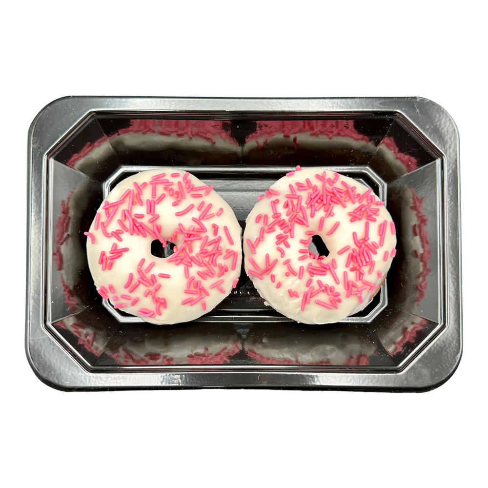 Protein Donuts - White Chocolate Raspberry